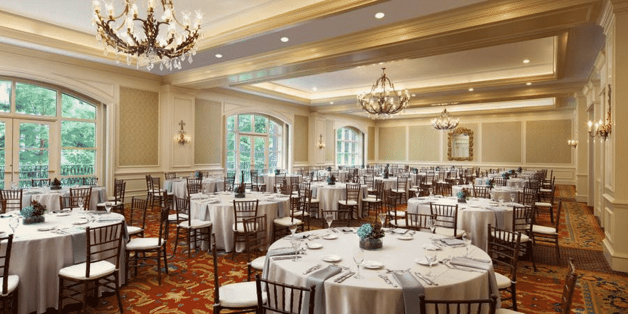 Hidalgo Ballroom at the Westin, perfect for intimate wedding receptions