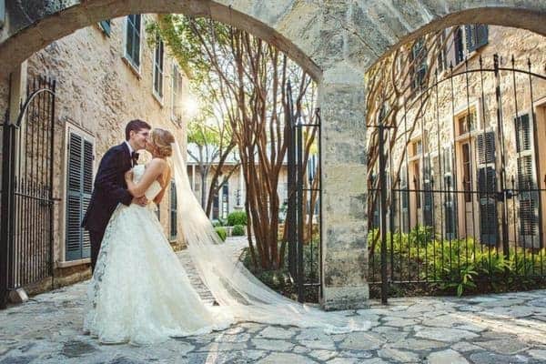 The San Antonio Riverwalk's wedding venue at the Southwest School of Art